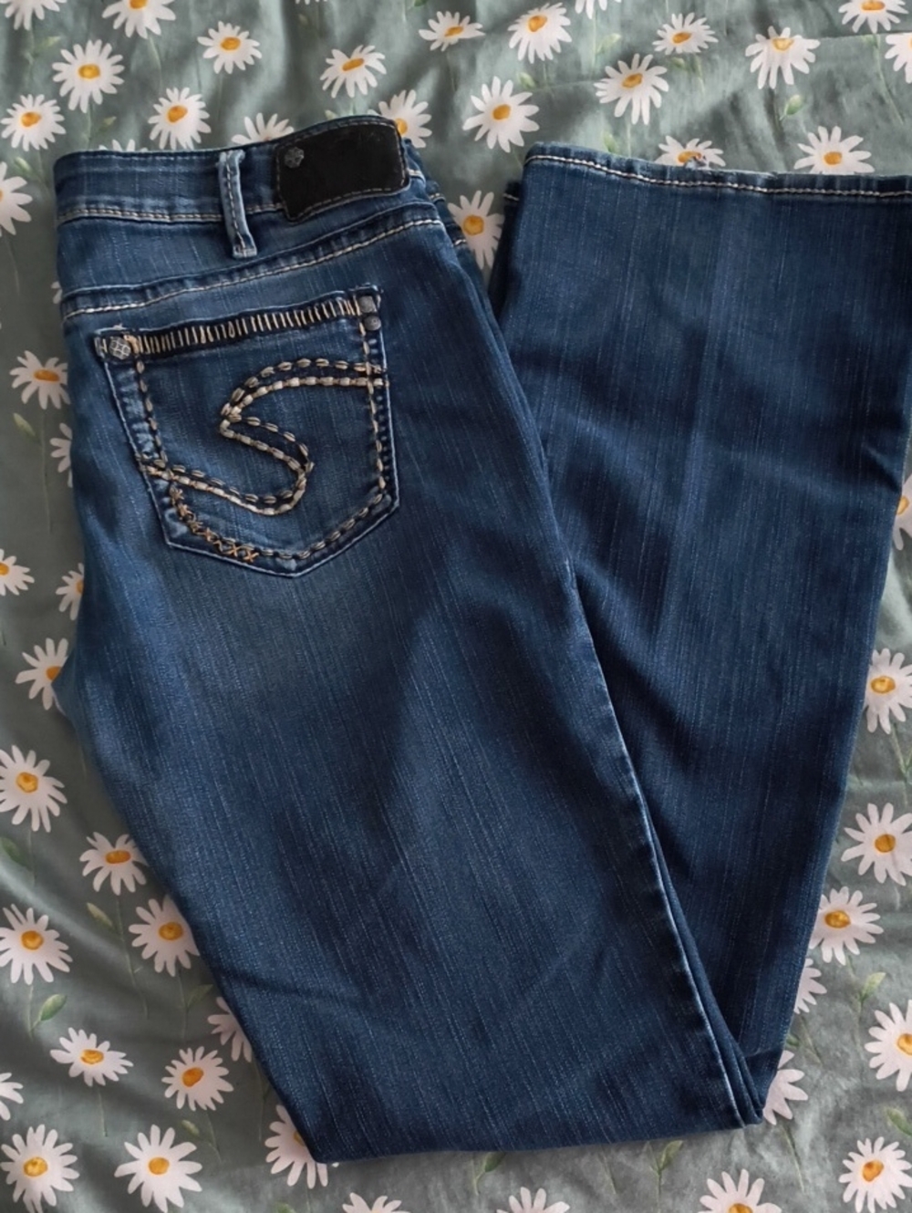 Silver Aiko Bootcut Jeans